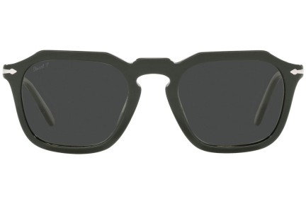 Okulary przeciwsłoneczne Persol PO3292S 118848 Polarized Kwadratowe Zielone