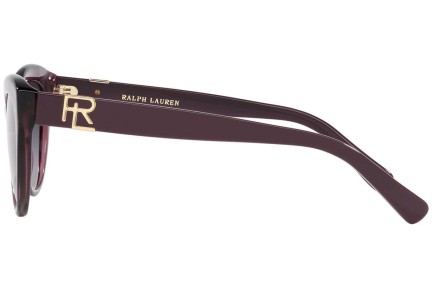 Okulary przeciwsłoneczne Ralph Lauren The Betty RL8213 60528G Kocie oczy Brązowe