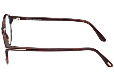 Okulary korekcyjne Tom Ford FT5867-B 052 Okrągłe Havana