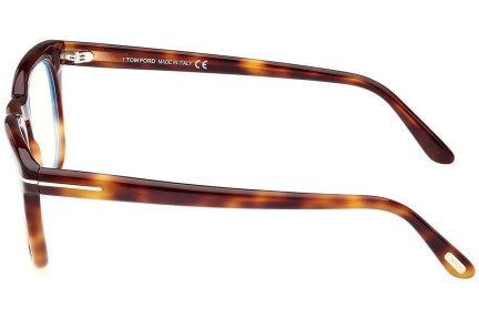 Okulary korekcyjne Tom Ford FT5870-B 056 Kwadratowe Havana