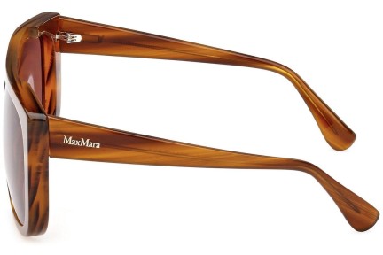 Okulary przeciwsłoneczne Max Mara MM0073 50E Flat Top Havana