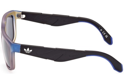 Okulary przeciwsłoneczne Adidas Originals OR0093 83A Kwadratowe Niebieskie