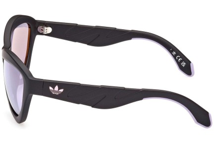 Okulary przeciwsłoneczne Adidas Originals OR0095 02Z Kocie oczy Czarne