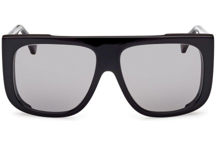 Okulary przeciwsłoneczne Max Mara MM0073 01A Flat Top Czarne