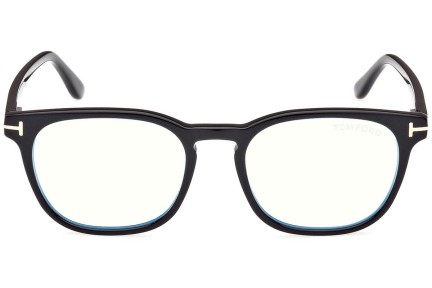 Okulary korekcyjne Tom Ford FT5868-B 001 Kwadratowe Czarne