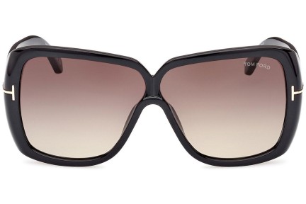 Okulary przeciwsłoneczne Tom Ford FT1037 01B Oversize Czarne