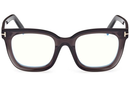 Okulary korekcyjne Tom Ford FT5880-B 020 Kwadratowe Brązowe