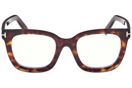 Okulary korekcyjne Tom Ford FT5880-B 052 Kwadratowe Havana