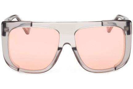 Okulary przeciwsłoneczne Max Mara MM0073 03L Flat Top Przezroczyste