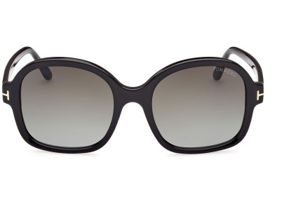 Okulary przeciwsłoneczne Tom Ford FT1034 01B Oversize Czarne