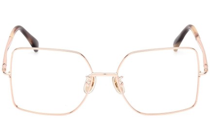 Okulary korekcyjne Max Mara MM5098-H 033 Kwadratowe Złote