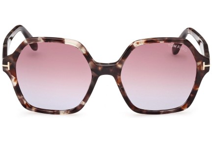 Okulary przeciwsłoneczne Tom Ford FT1032 55Z Nieregularny Havana