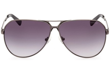 Okulary przeciwsłoneczne Guess GU00069 08B Pilotki (Aviator) Szare