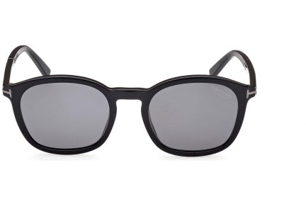 Okulary przeciwsłoneczne Tom Ford FT1020-N 01D Polarized Kwadratowe Czarne