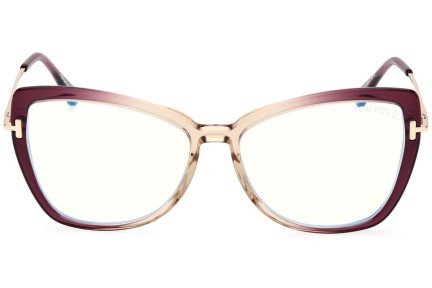 Okulary korekcyjne Tom Ford FT5882-B 083 Kocie oczy Wielokolorowe