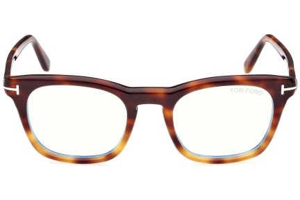 Okulary korekcyjne Tom Ford FT5870-B 056 Kwadratowe Havana