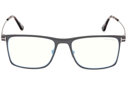 Okulary korekcyjne Tom Ford FT5865-B 020 Prostokątne Szare