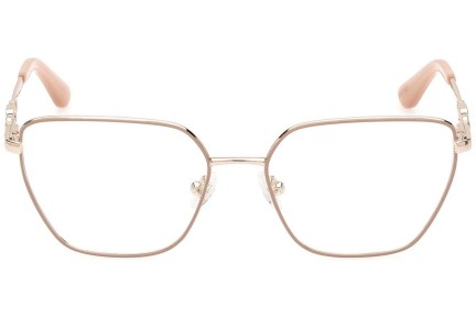 Okulary korekcyjne Guess GU2952 059 Kwadratowe Beżowe