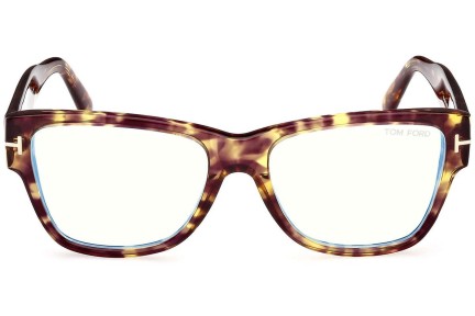 Okulary korekcyjne Tom Ford FT5878-B 055 Kwadratowe Havana