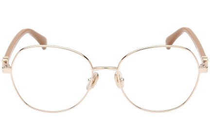 Okulary korekcyjne Max Mara MM5034 32A Okrągłe Złote