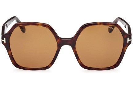 Okulary przeciwsłoneczne Tom Ford FT1032 52E Nieregularny Havana