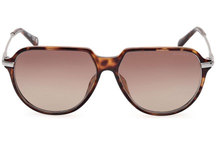 Okulary przeciwsłoneczne Guess GU00067 52H Polarized Pilotki (Aviator) Havana