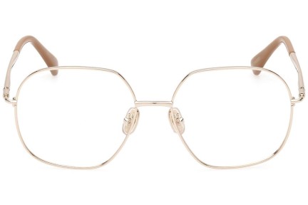 Okulary korekcyjne Max Mara MM5097 032 Okrągłe Złote