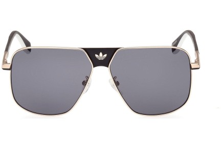 Okulary przeciwsłoneczne Adidas Originals OR0091 32A Pilotki (Aviator) Beżowe