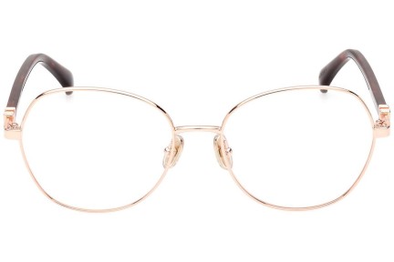 Okulary korekcyjne Max Mara MM5034 033 Okrągłe Złote