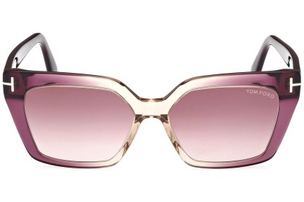 Okulary przeciwsłoneczne Tom Ford FT1030 83Z Kocie oczy Fioletowe