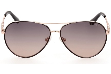 Okulary przeciwsłoneczne Guess GU7885-H 05B Pilotki (Aviator) Czarne