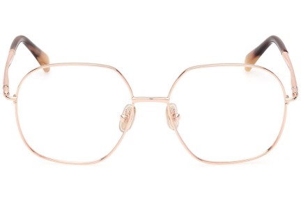 Okulary korekcyjne Max Mara MM5097 033 Okrągłe Złote