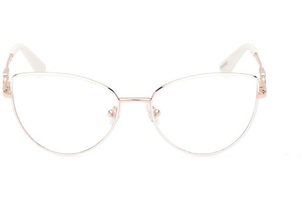 Okulary korekcyjne Guess GU2954 024 Kocie oczy Białe