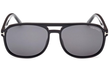 Okulary przeciwsłoneczne Tom Ford FT1022 01A Pilotki (Aviator) Czarne