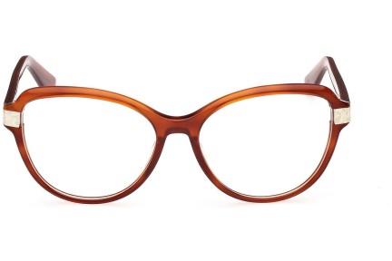 Okulary korekcyjne Guess GU2955 053 Kocie oczy Brązowe