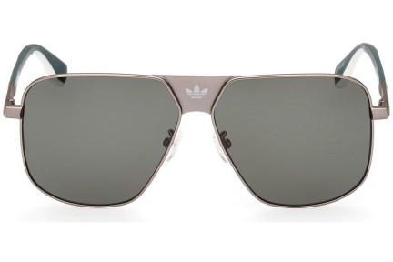 Okulary przeciwsłoneczne Adidas Originals OR0091 09N Pilotki (Aviator) Szare