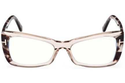 Okulary korekcyjne Tom Ford FT5879-B 057 Kocie oczy Szare