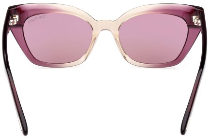 Okulary przeciwsłoneczne Tom Ford FT1031 83Y Kocie oczy Fioletowe