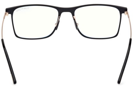 Okulary korekcyjne Tom Ford FT5865-B 002 Prostokątne Czarne