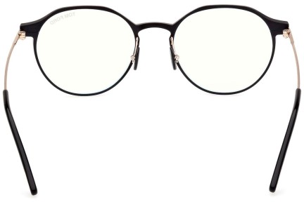 Okulary korekcyjne Tom Ford FT5866-B 002 Okrągłe Czarne