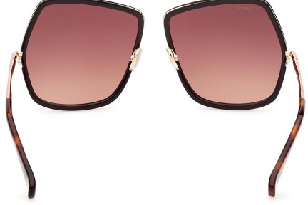 Okulary przeciwsłoneczne Max Mara MM0060 50F Nieregularny Brązowe