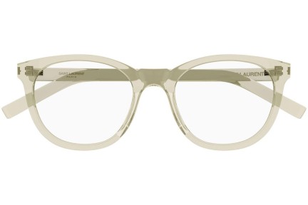 Okulary korekcyjne Saint Laurent SL471 004 Okrągłe Przezroczyste