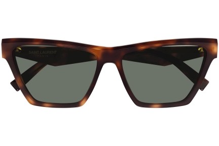 Okulary przeciwsłoneczne Saint Laurent SLM103 003 Kwadratowe Havana