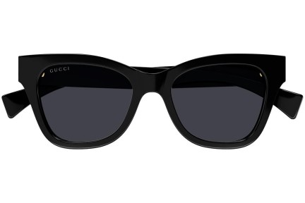 Okulary przeciwsłoneczne Gucci GG1133S 001 Kocie oczy Czarne