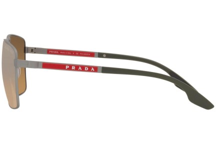 Okulary przeciwsłoneczne Prada Linea Rossa PS50WS DG109O Polarized Kwadratowe Szare