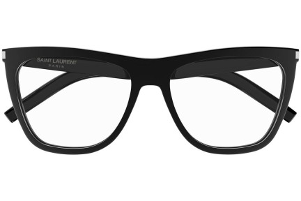 Okulary korekcyjne Saint Laurent SL518 001 Kwadratowe Czarne