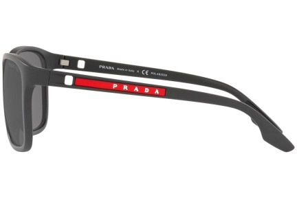 Okulary przeciwsłoneczne Prada Linea Rossa PS02WS UFK07H Polarized Kwadratowe Szare