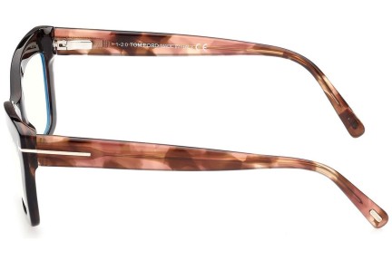 Okulary korekcyjne Tom Ford FT5766-B 005 Kocie oczy Czarne