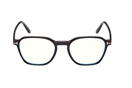 Okulary korekcyjne Tom Ford FT5804-B 001 Kwadratowe Czarne