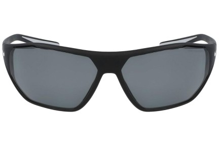 Okulary przeciwsłoneczne Nike Aero Drift P DQ0994 011 Polarized Prostokątne Czarne